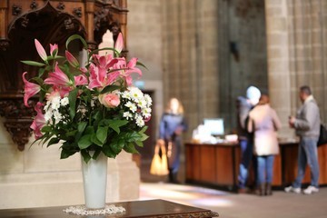 Bouquet de fleurs à Casablanca