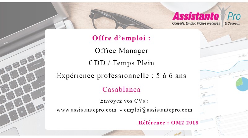 Offre d'emploi à Casablanca (Maroc)